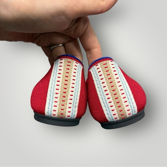 Rothy's The Square flats in Cardinal Red Sz 11 - Picture 5 of 12